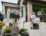長(zhǎng)沙華誼兄弟小鎮(zhèn)山海靈游樂園水泥直塑造景工程
