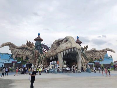 主題公園特色水泥塑石雕塑